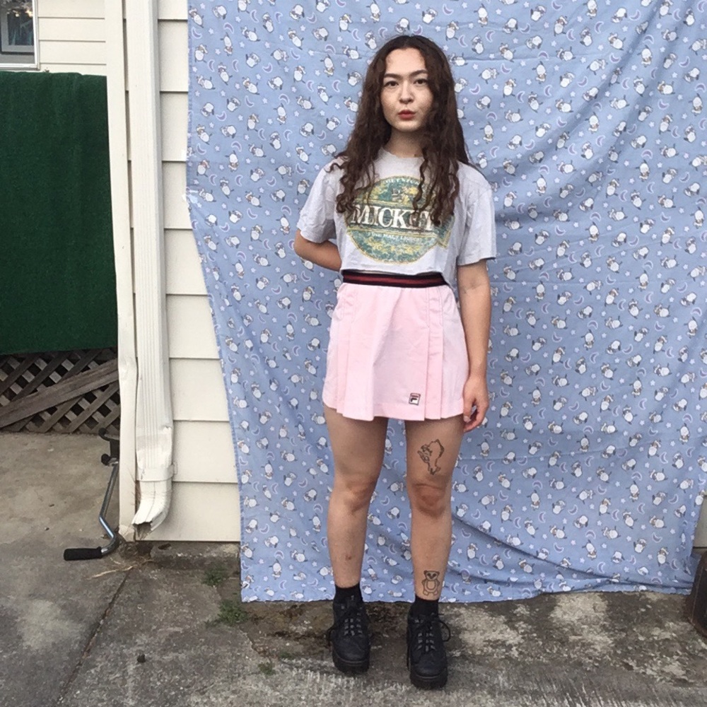 VINTAGE PLEATED TENNIS SKIRT